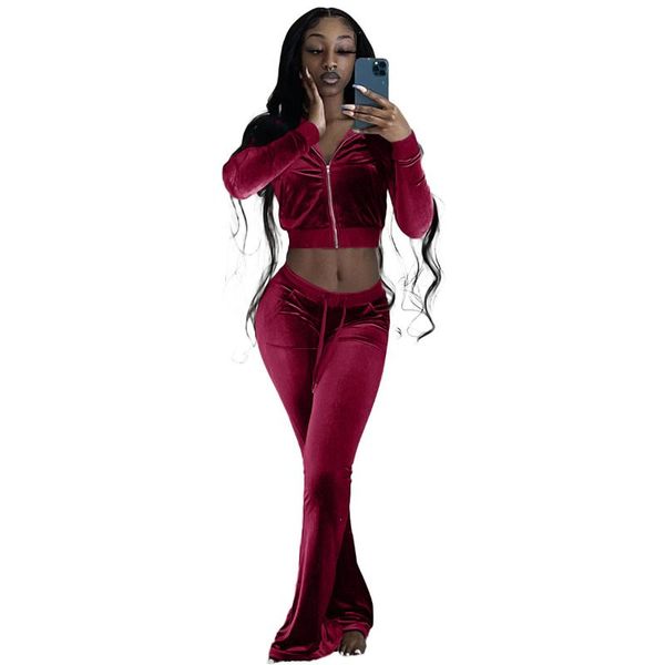 women's two piece pants autumn winter women casual sports solid velvet set long sleeve cropped with front zip and sweatsuit outfits, White
women's two piece pants autumn winter women casual sports solid velvet set long sleeve cropped with front zip and sweatsuit outfits, White