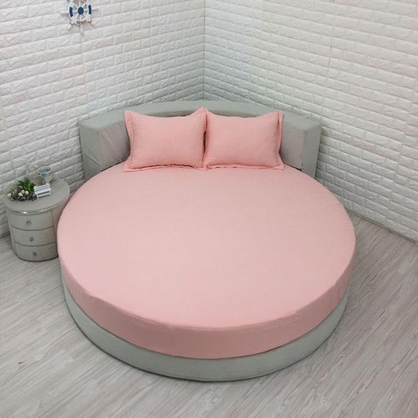 sheets & sets 1 pc /set 100% cotton round fitted sheet solid color bed cover bedding set mattress er 200cm 220cm themed el
sheets & sets 1 pc /set 100% cotton round fitted sheet solid color bed cover bedding set mattress er 200cm 220cm themed el