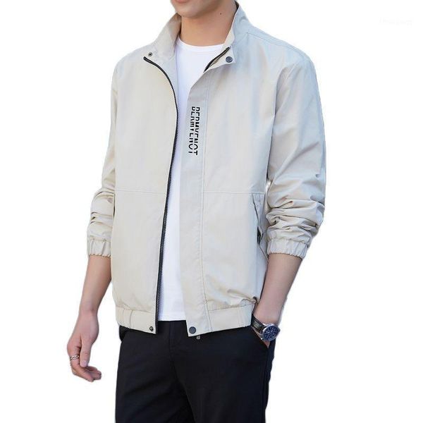 men's jackets spring and summer standing collar jacket korean version of the full match baseball jacket, casual, Black;brown
men's jackets spring and summer standing collar jacket korean version of the full match baseball jacket, casual, Black;brown