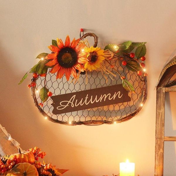 decorative flowers & wreaths harvest festival halloween fake sunflower home decor light metal flower string wall led wreath pendants window
decorative flowers & wreaths harvest festival halloween fake sunflower home decor light metal flower string wall led wreath pendants window