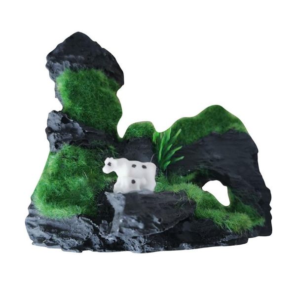 fish tank decorative moss rock mountain aquarium bottom ornament cave shelter decorations
fish tank decorative moss rock mountain aquarium bottom ornament cave shelter decorations