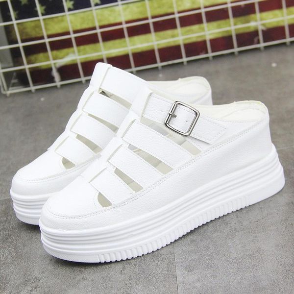 shoes house slippers platform slides lady low fretwork heels fashion increased internal flat girl luxury summer soft scandals ro, Black
shoes house slippers platform slides lady low fretwork heels fashion increased internal flat girl luxury summer soft scandals ro, Black