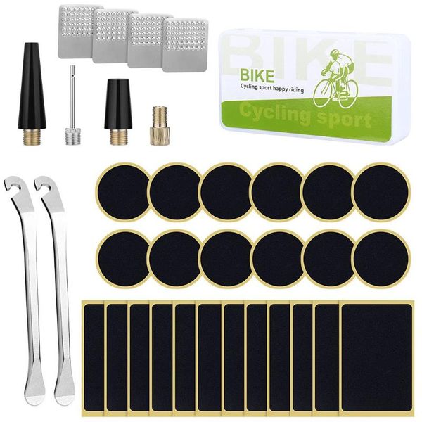 tools brand bike bicycle flat tire repair kit tool set patch rubber portable fetal quality cycling free
tools brand bike bicycle flat tire repair kit tool set patch rubber portable fetal quality cycling free