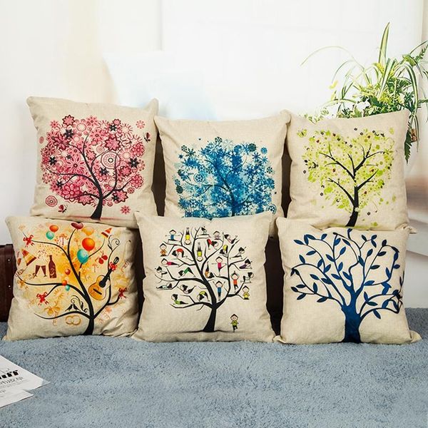 casual cartoon trees cushion cover cotton linen decorative pillowcase chair seat square 45x45cm pillow home living textile cushion/decorativ
casual cartoon trees cushion cover cotton linen decorative pillowcase chair seat square 45x45cm pillow home living textile cushion/decorativ