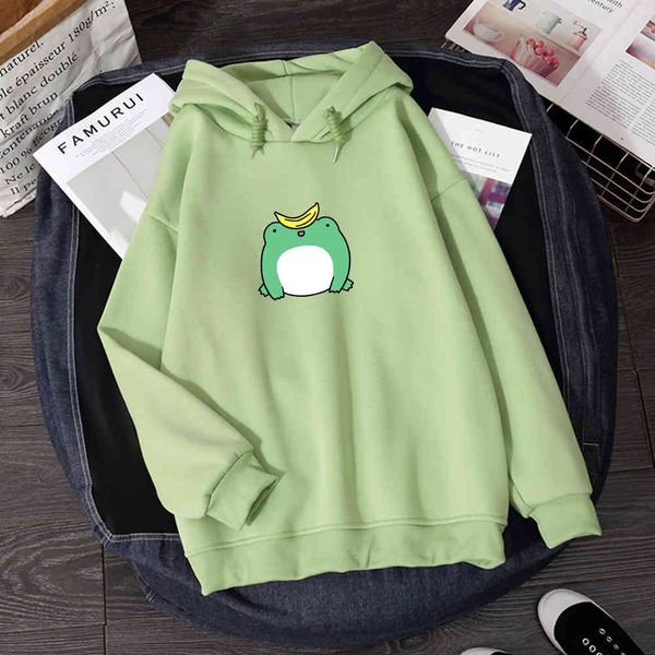 women's hoodies & sweatshirts frog hoodie oversized clothes harajuku women clothing pullover oversize soft feminine itself sudadera muj, Black
women's hoodies & sweatshirts frog hoodie oversized clothes harajuku women clothing pullover oversize soft feminine itself sudadera muj, Black