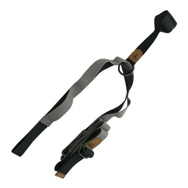 door flexibility stretching leg stretcher strap for ballet cheer dance gymnastics trainer yoga stretch belt gray resistance bands
door flexibility stretching leg stretcher strap for ballet cheer dance gymnastics trainer yoga stretch belt gray resistance bands