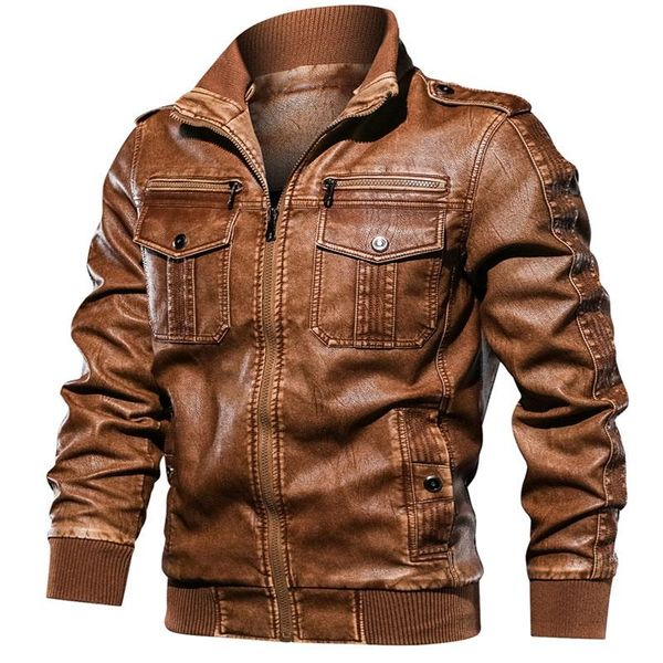 men's fur & faux motorcycle leather winter jacket men casual outwear coat windbreaker jackets drop, Black
men's fur & faux motorcycle leather winter jacket men casual outwear coat windbreaker jackets drop, Black