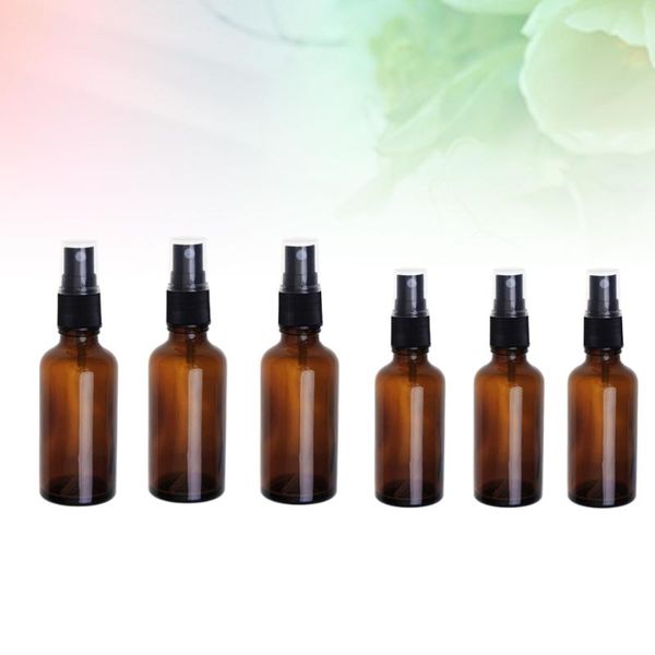 storage bottles & jars 6pcs portable travel bottle lotion spray empty glass press (brown, 3pcs 30ml, 50ml)
storage bottles & jars 6pcs portable travel bottle lotion spray empty glass press (brown, 3pcs 30ml, 50ml)