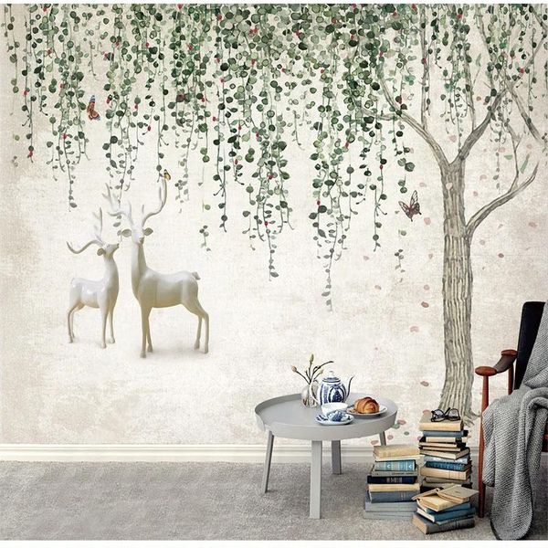 wallpapers 3d wallpaper modern european style hand drawn retro tv bedside sofa background sticker self-adhesive waterproof papel
wallpapers 3d wallpaper modern european style hand drawn retro tv bedside sofa background sticker self-adhesive waterproof papel