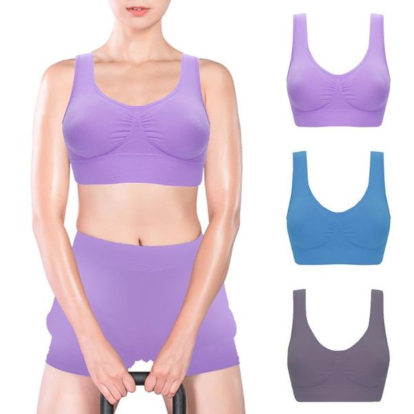 yoga outfit 3pcs women's seamless bra pure color plus size ultra-thin large sports full cup big cotton
yoga outfit 3pcs women's seamless bra pure color plus size ultra-thin large sports full cup big cotton