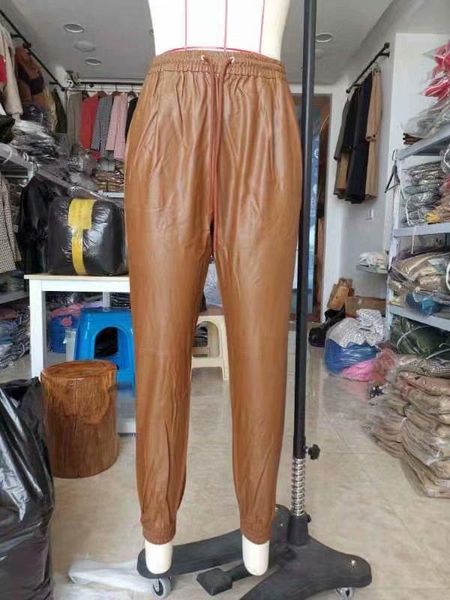 women's pants & capris women faux leather ankle length loose fit pu hem elastic waist xs-l 4 size brown black drawstring drop, Black;white
women's pants & capris women faux leather ankle length loose fit pu hem elastic waist xs-l 4 size brown black drawstring drop, Black;white