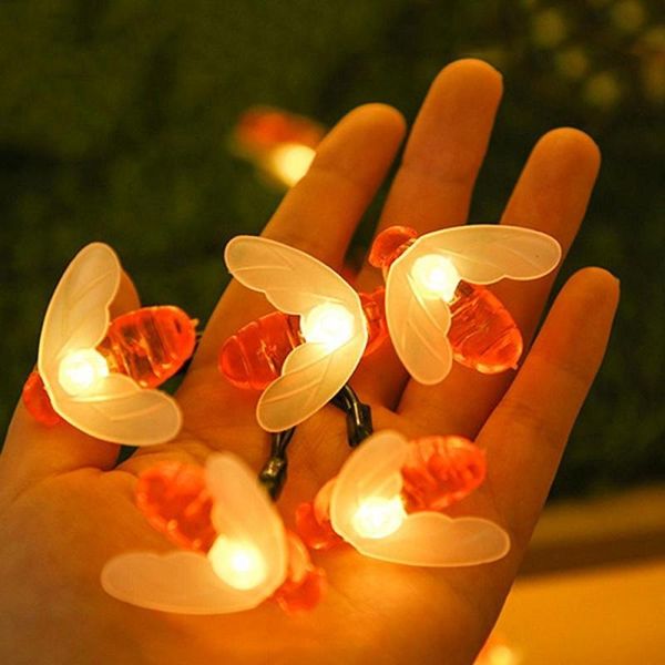 strings christmas lights honey bee solar lamp power led string fairy garlands garden decor for outdoor
strings christmas lights honey bee solar lamp power led string fairy garlands garden decor for outdoor