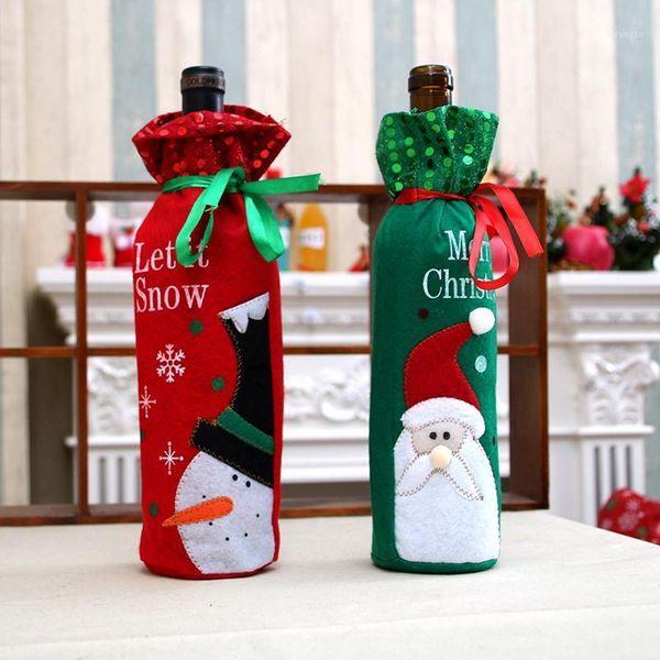 christmas decorations wine bottle cover knit sweater dress santa reindeer snowman for
christmas decorations wine bottle cover knit sweater dress santa reindeer snowman for