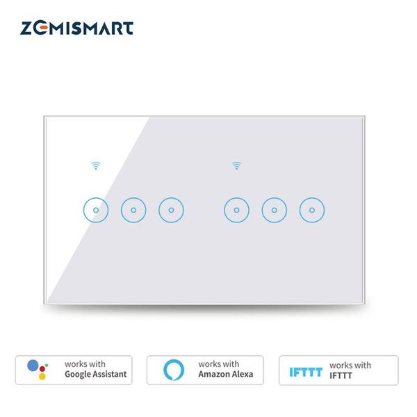 smart home control zemismart 6 gangs tuya wifi light switch life app alexa google timer touch
smart home control zemismart 6 gangs tuya wifi light switch life app alexa google timer touch
