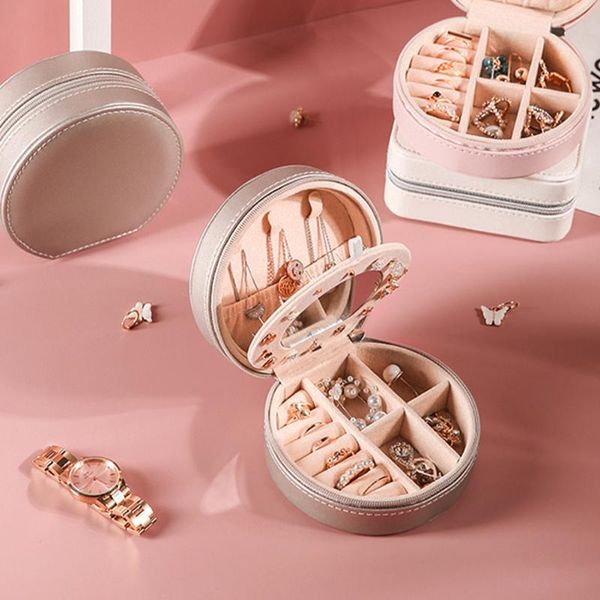 storage boxes & bins 3 layer jewelry box pu leather case with mirror table organizer for rings earrings necklace bracelet gifts
storage boxes & bins 3 layer jewelry box pu leather case with mirror table organizer for rings earrings necklace bracelet gifts