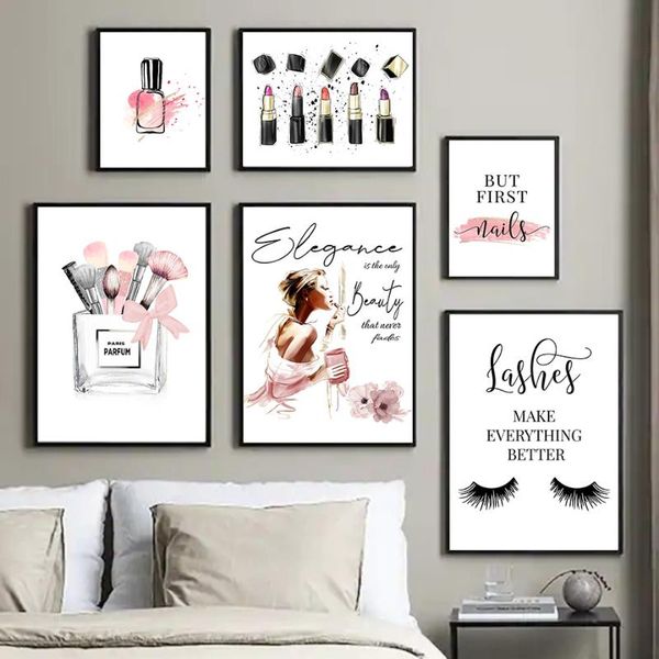 paintings perfume lipstick nail polish lashes salon wall art canvas painting nordic posters and prints pictures for living room decor
paintings perfume lipstick nail polish lashes salon wall art canvas painting nordic posters and prints pictures for living room decor