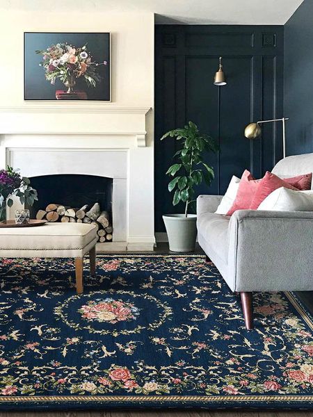 carpets countryside american style carpet for living room bedroom dark blue floral pastoral area rug rugs jacquard sofa mat table floor
carpets countryside american style carpet for living room bedroom dark blue floral pastoral area rug rugs jacquard sofa mat table floor