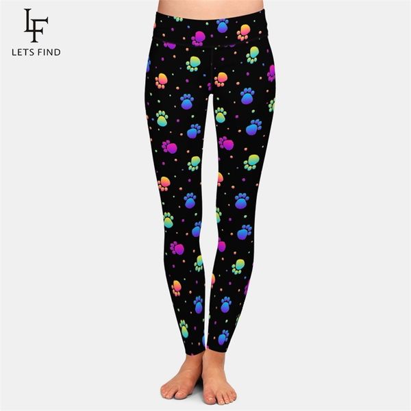 letsfind cute colorful dog paws print plus size slim women leggings high waist fitness pant casual legging for 211215, Black
letsfind cute colorful dog paws print plus size slim women leggings high waist fitness pant casual legging for 211215, Black