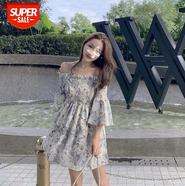 sweet ink landscape flared sleeve dress women small waist one-shoulder holiday skirt #td9c, Black;gray
sweet ink landscape flared sleeve dress women small waist one-shoulder holiday skirt #td9c, Black;gray