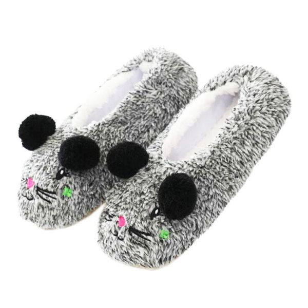 women plush cute mouse slippers winter warm indoor home shoes woman eu 38-40 floor sliders bedroom ladies, Black
women plush cute mouse slippers winter warm indoor home shoes woman eu 38-40 floor sliders bedroom ladies, Black