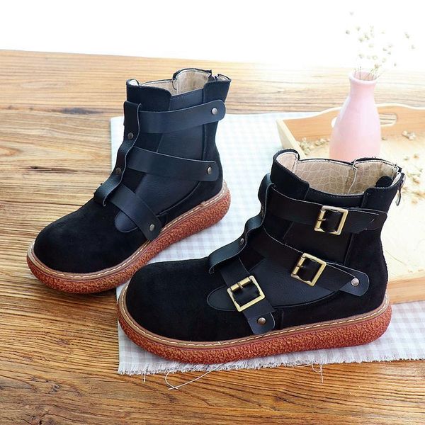 boots handsome mori big head doll shoes handmade women's literary retro thick-sole short harajuku ankle d2ny, Black
boots handsome mori big head doll shoes handmade women's literary retro thick-sole short harajuku ankle d2ny, Black