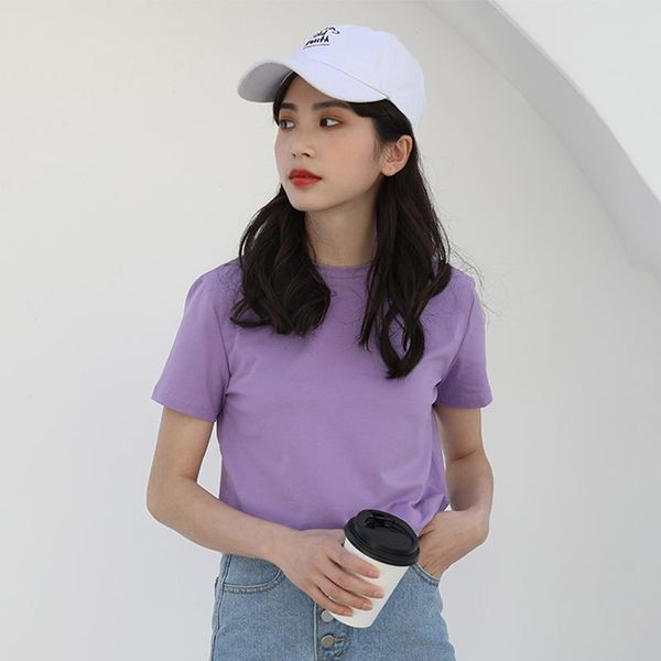 women's t-shirt bethquenoy short sleeve purple tshirts clothes cotton femme casual summer oversize women shirt 2021, White
women's t-shirt bethquenoy short sleeve purple tshirts clothes cotton femme casual summer oversize women shirt 2021, White