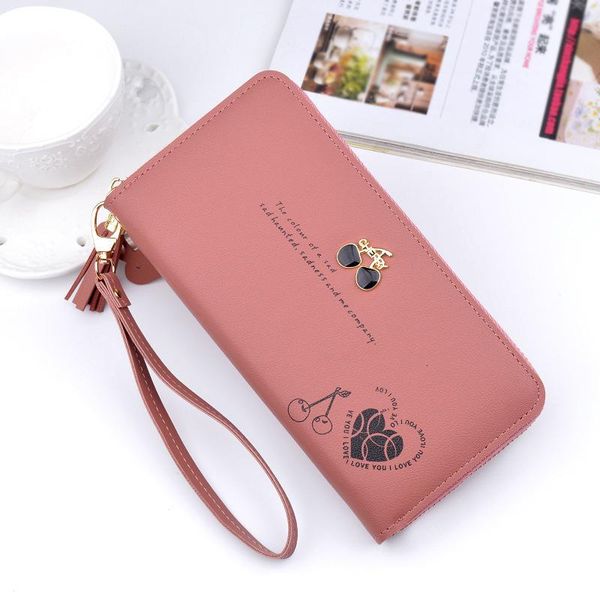 wallets casual long women purse pu leather credit holders woman wallet bag fashion zipper female, Red;black
wallets casual long women purse pu leather credit holders woman wallet bag fashion zipper female, Red;black