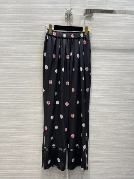 2021 autumn winter casual straight pants fashion runway designer brand same style trousers women's 1022-8, Black;white
2021 autumn winter casual straight pants fashion runway designer brand same style trousers women's 1022-8, Black;white