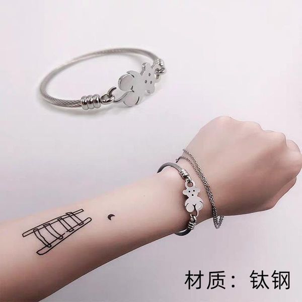 beaded, strands and korean japanese original sufeng bracelet double layer titanium steel, Black
beaded, strands and korean japanese original sufeng bracelet double layer titanium steel, Black