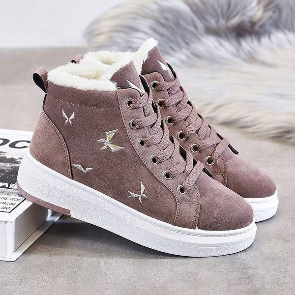 boots winter women warm short fur plush ankle platform ladies suede shoes female black zapatos de mujer
boots winter women warm short fur plush ankle platform ladies suede shoes female black zapatos de mujer