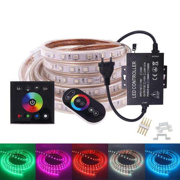 strips 220v 110v led strip light rgb wall touch remote control 60led/m controller waterproof ribbon diode lamp home decoration
strips 220v 110v led strip light rgb wall touch remote control 60led/m controller waterproof ribbon diode lamp home decoration
