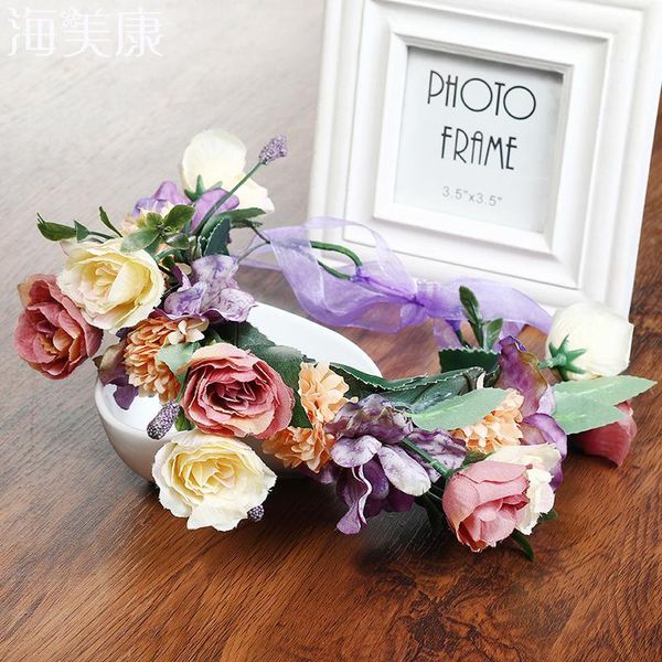 haimeikang multicolor rose flower crown girl bridal floral headband wreath wedding hairbands hair accessories women bridesmaid1
haimeikang multicolor rose flower crown girl bridal floral headband wreath wedding hairbands hair accessories women bridesmaid1