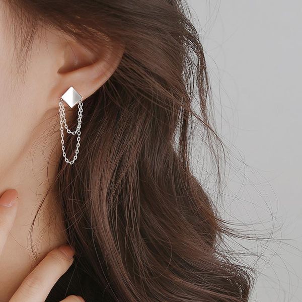 hoop & huggie double-layer chain earrings for women fashion geometric vintage trendy punk hip-hop lady jewelry accessories boyulige, Golden;silver
hoop & huggie double-layer chain earrings for women fashion geometric vintage trendy punk hip-hop lady jewelry accessories boyulige, Golden;silver