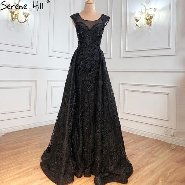 party dresses serene hill black luxury beaded evening gown 2021 sleeveless mermaid with overskirt for women formal dress cla71080, White;black
party dresses serene hill black luxury beaded evening gown 2021 sleeveless mermaid with overskirt for women formal dress cla71080, White;black