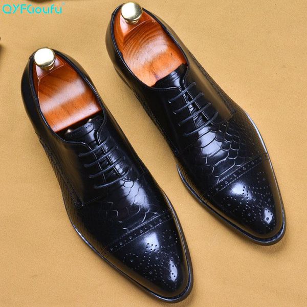 dress shoes qyfcioufu 2021 genuine calf leather wedding office business rubber sole mans formal footwear luxury men's suit, Black
dress shoes qyfcioufu 2021 genuine calf leather wedding office business rubber sole mans formal footwear luxury men's suit, Black