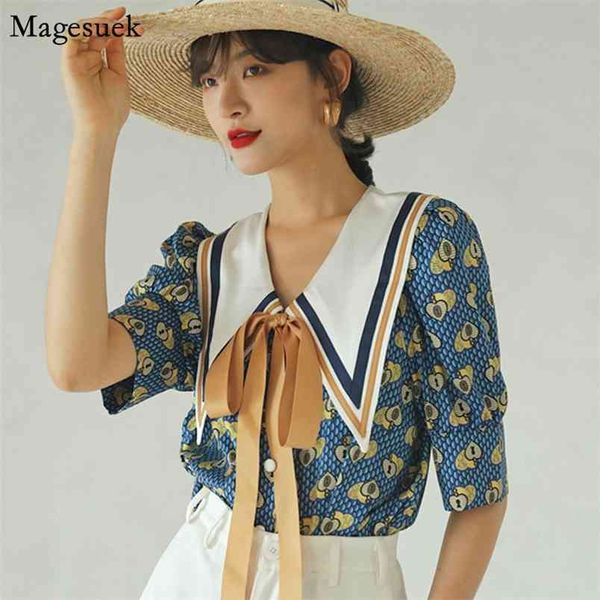 vintage blouse summer puff sleeve collar shirt woman korean printed women clothing loose tie female blusas 14636 210512, White
vintage blouse summer puff sleeve collar shirt woman korean printed women clothing loose tie female blusas 14636 210512, White