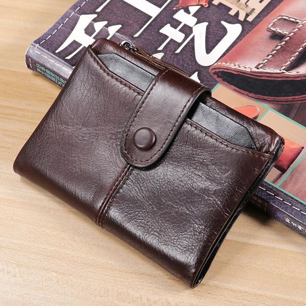 men wallet genuine leather short wallets male multifunctional cowhide purse coin pocket po card holder, Red;black
men wallet genuine leather short wallets male multifunctional cowhide purse coin pocket po card holder, Red;black