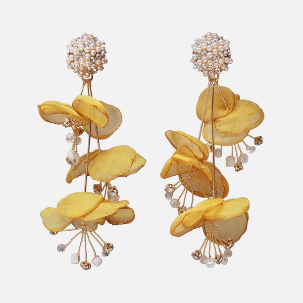 dangle chandelier womens earrings luxury designer jewelry european and american exaggerated personality alloy rhinestone handmade flower lac, Silver
dangle chandelier womens earrings luxury designer jewelry european and american exaggerated personality alloy rhinestone handmade flower lac, Silver