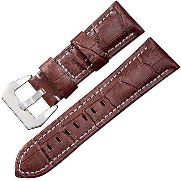 watch bands 20 22 24 26mm retro fashion straps for pam band men's stainless steel clasp brand sports watchband, Black;brown
watch bands 20 22 24 26mm retro fashion straps for pam band men's stainless steel clasp brand sports watchband, Black;brown