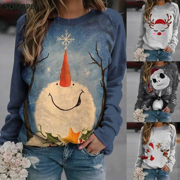 christmas women sweatshirt casual printing raglan o-neck long sleeve shirts blouse pullover women's hoodies & sweatshirts, Black
christmas women sweatshirt casual printing raglan o-neck long sleeve shirts blouse pullover women's hoodies & sweatshirts, Black