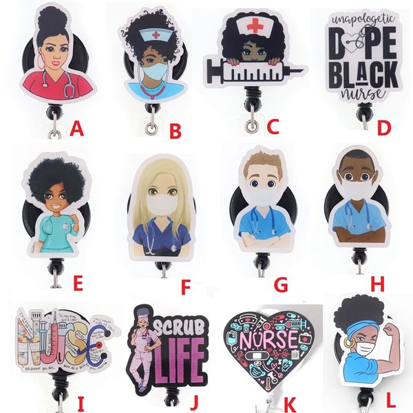 custom key rings nurse doctor scrub life acrylic retractable medical badge holder yoyo pull reel doctors id name card for gift, Slivery;golden
custom key rings nurse doctor scrub life acrylic retractable medical badge holder yoyo pull reel doctors id name card for gift, Slivery;golden