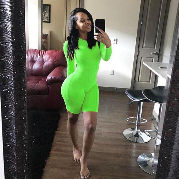 women's jumpsuits & rompers micro fiber bodycon playsuits solid long sleeve o-neck bodysuits autumn fashion casual workout clothes gym, Black;white
women's jumpsuits & rompers micro fiber bodycon playsuits solid long sleeve o-neck bodysuits autumn fashion casual workout clothes gym, Black;white