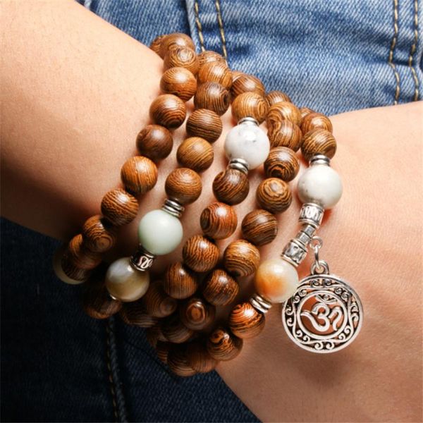 beaded, strands charm rosary om bracelet men jewelry vintage tibetan silver buddhist prayer meditation yoga for women gifts, Black
beaded, strands charm rosary om bracelet men jewelry vintage tibetan silver buddhist prayer meditation yoga for women gifts, Black