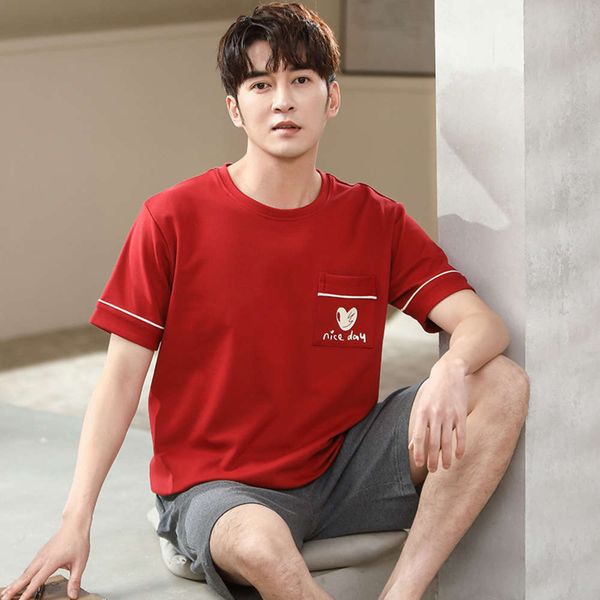 summer men night 2021 pack cats pyjamas sets short mouwen shorts two pieces set clothing loose loungewear home clothes, Black;brown
summer men night 2021 pack cats pyjamas sets short mouwen shorts two pieces set clothing loose loungewear home clothes, Black;brown