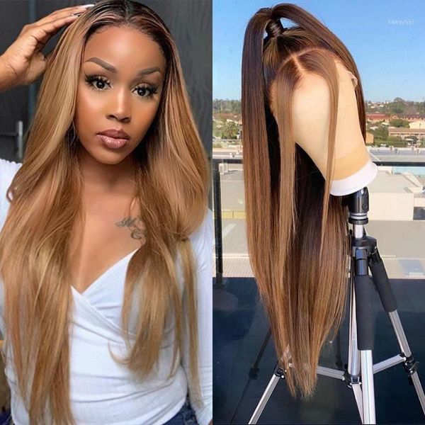 13x4 straight honey blond ombre highlight 150% lace front human hair wigs for women remy brazilian pre plucked closure wig1, Black;brown
13x4 straight honey blond ombre highlight 150% lace front human hair wigs for women remy brazilian pre plucked closure wig1, Black;brown
