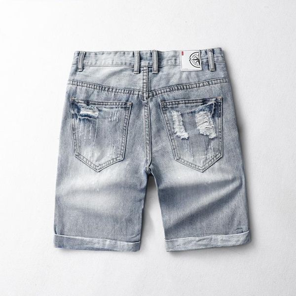summer casual shorts men's hole retro ankle length denim large size straight cotton premium slim jeans aqz2, Blue
summer casual shorts men's hole retro ankle length denim large size straight cotton premium slim jeans aqz2, Blue