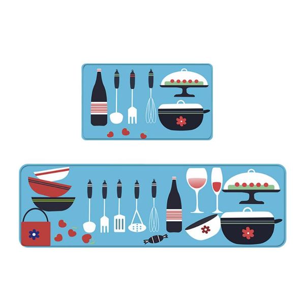 2pcs cute cartoon kitchen rug set non-slip floor mats super absorbent throw carpet for doormat foyer bathroom bedroom carpets 
2pcs cute cartoon kitchen rug set non-slip floor mats super absorbent throw carpet for doormat foyer bathroom bedroom carpets