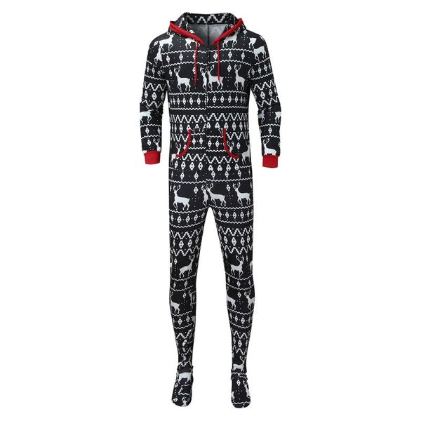 men's sleepwear merry christmas one pieces hoodie jumpsuit xmas family matching pajamas clothes for men autumn couple sets 2022, Black;brown
men's sleepwear merry christmas one pieces hoodie jumpsuit xmas family matching pajamas clothes for men autumn couple sets 2022, Black;brown