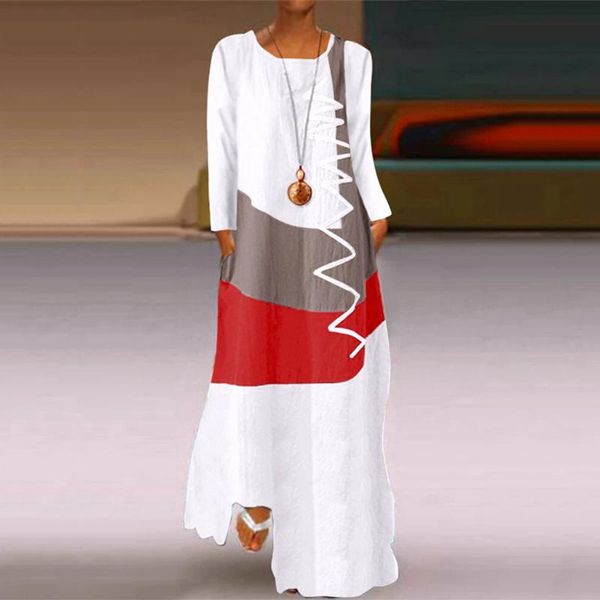 women patchwork sundress 2021 maxi dress kaftan casual long sleeve tunic vestido female robe plus size spring autumn dresses, Black;gray
women patchwork sundress 2021 maxi dress kaftan casual long sleeve tunic vestido female robe plus size spring autumn dresses, Black;gray