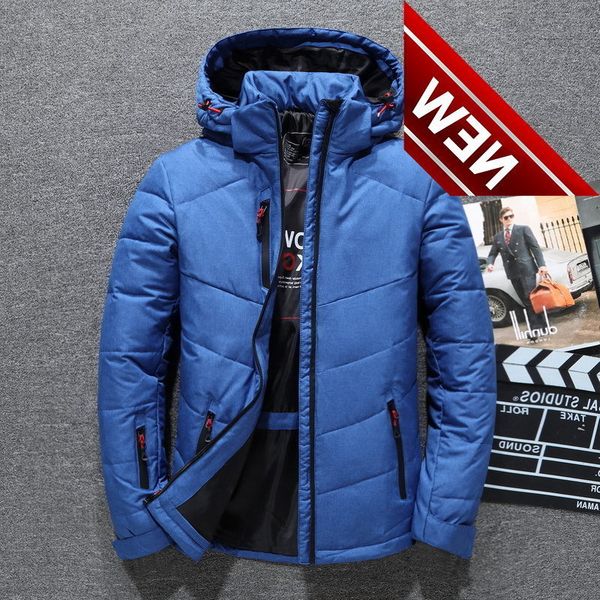 2019 90% white duck down jacket men coat male warm brand clothing winter outerwear, Black
2019 90% white duck down jacket men coat male warm brand clothing winter outerwear, Black